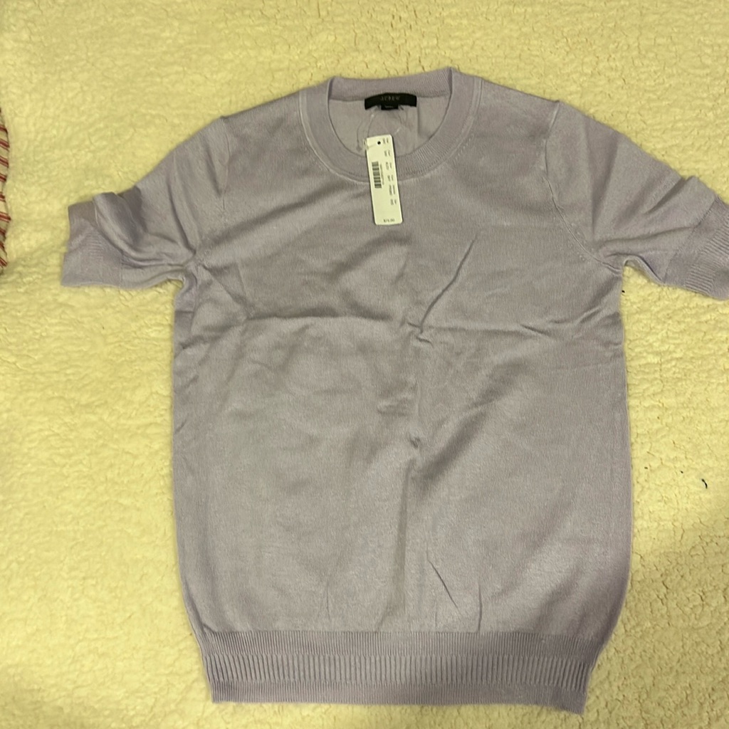 Jcrew Short Sleeve Sweater